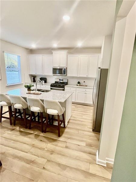 Furnished interior view inside a new home in Kingsmere Estates, Loganville (Image 3).