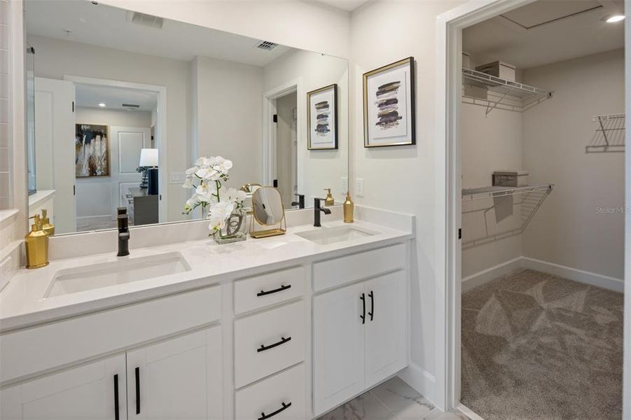 Furnished interior view inside a new home in Meadowlark Landing, Apopka (Image 12).