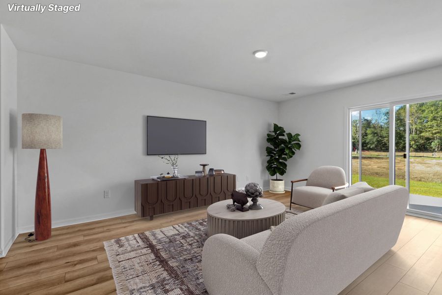 Representative furnished interior of a home built from the Pittman by Great Southern Homes in Hazelwood, Boiling Springs (Image 13).