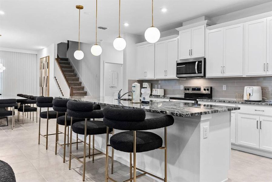 Furnished interior view inside a new home in , Davenport (Image 5).