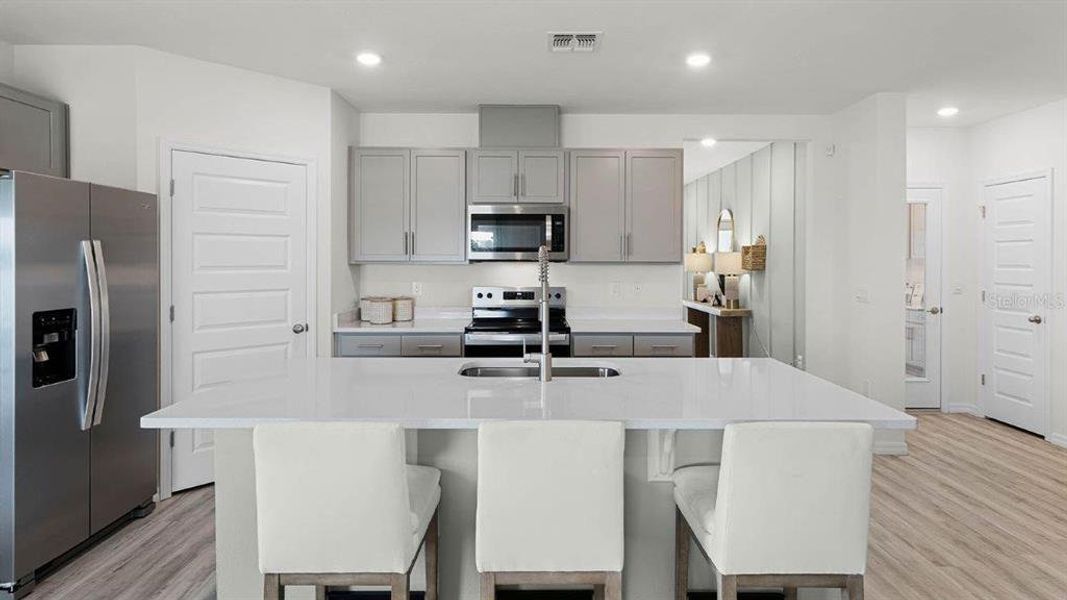 Furnished interior view inside a new home in , Lakeland (Image 27). Furnished interior view inside a new home in , Lakeland (Image 27).