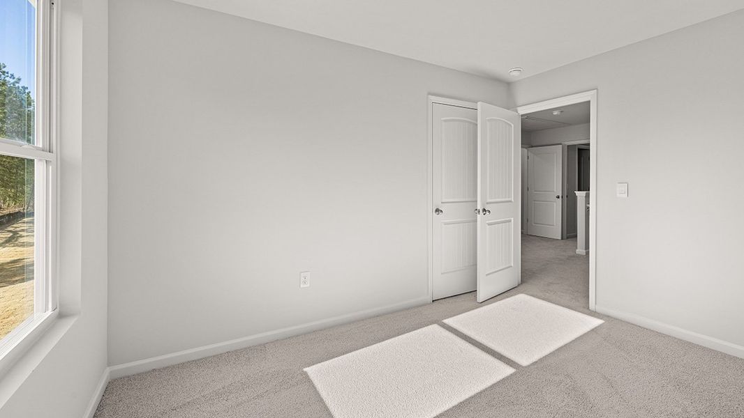 Representative unfurnished interior of a home built from the SALISBURY 24'  TOWNHOME by D.R. Horton in Falcon Landing Townhomes, Gainesville (Image 17).
