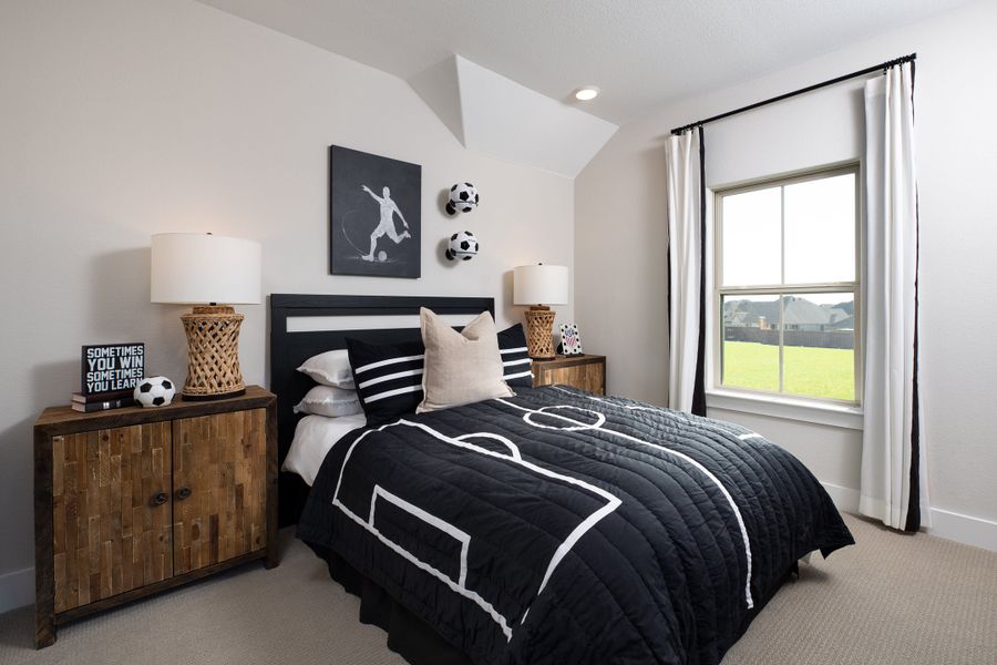 Representative furnished interior of a home built from the Owen by Tri Pointe Homes in View at the Reserve, Mansfield (Image 23).