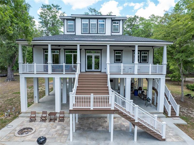 Exterior details and patio area of a home in , Branford (Image 50).