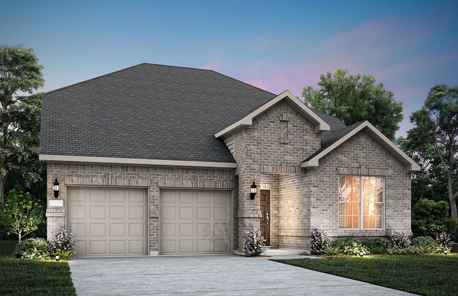 Representative exterior photo of a completed home built from the Keller by Pulte Homes in Kings Way, Denton, TX (Image 25). Representative exterior photo of a completed home built from the Keller by Pulte Homes in Kings Way, Denton, TX (Image 25).