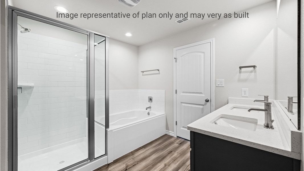 Furnished interior view inside a new home in Salem Crossing, Victoria (Image 9).