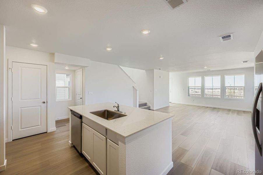 Furnished interior view inside a new home in Percheron: The Explorer Collection, Colorado Springs (Image 2).
