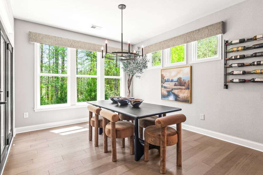 Representative furnished interior of a home built from the Maxwell by Fischer Homes in Easton Park, Dallas (Image 25).