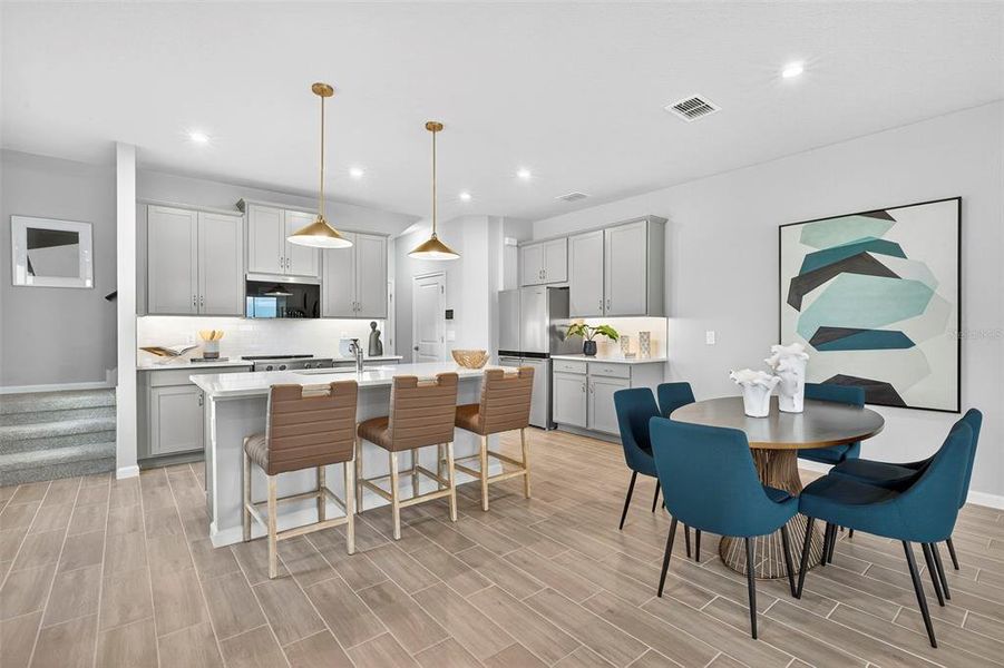 Furnished interior view inside a new home in Crosswind Ranch, Parrish (Image 25).