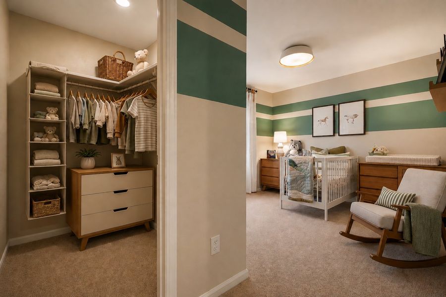 Representative furnished interior of a home built from the Summit by Taylor Morrison in Lake Bluff, Greeley (Image 25). Representative furnished interior of a home built from the Summit by Taylor Morrison in Lake Bluff, Greeley (Image 25).