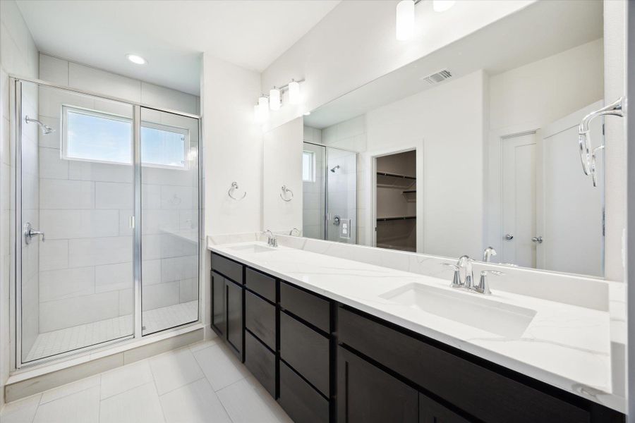 Furnished interior view inside a new home in Chester Ranch Place, Round Rock (Image 9).