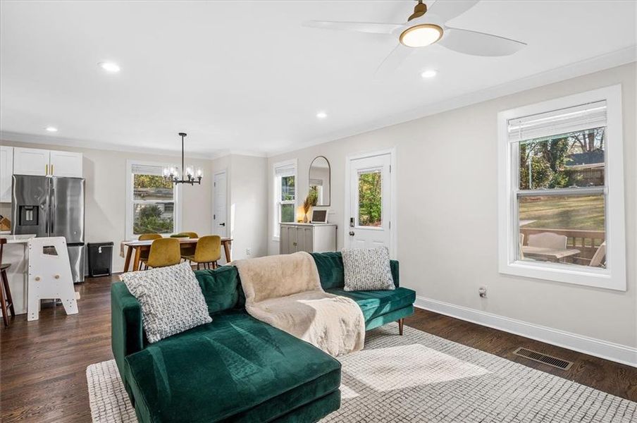 Furnished interior view inside a new home in , Scottdale (Image 43).