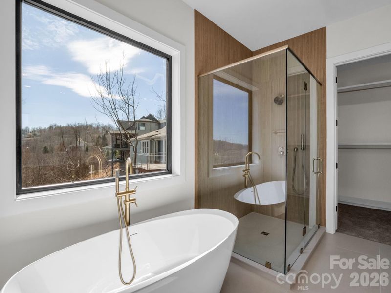 Furnished interior view inside a new home in , Hendersonville (Image 9). Furnished interior view inside a new home in , Hendersonville (Image 9).