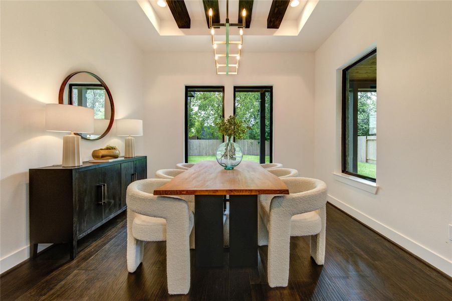 Furnished interior view inside a new home in Westview Terrace, Houston (Image 30). Furnished interior view inside a new home in Westview Terrace, Houston (Image 30).