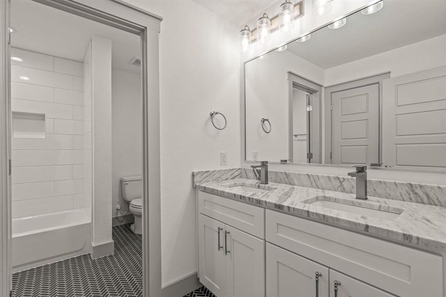 Furnished interior view inside a new home in , Westworth Village (Image 5). Furnished interior view inside a new home in , Westworth Village (Image 5).