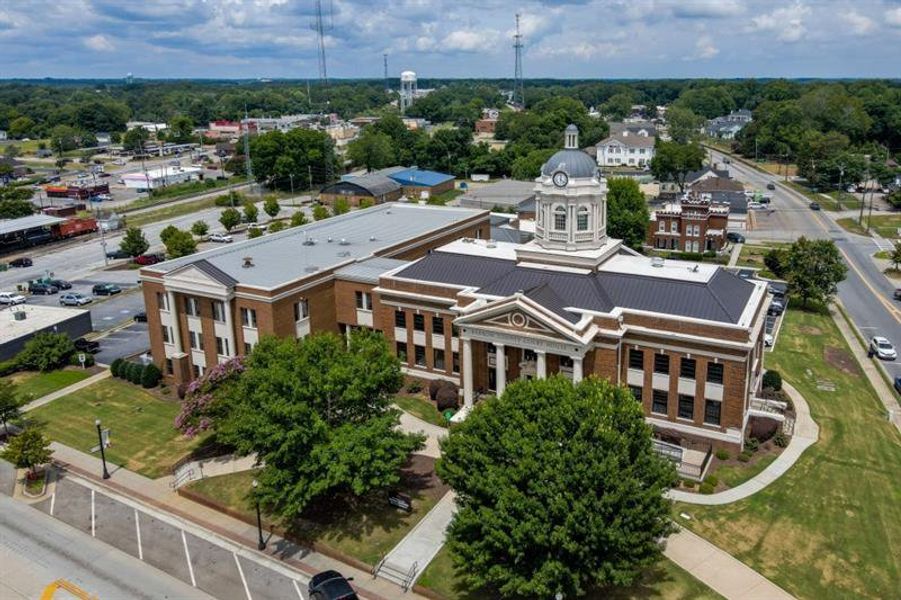 Front exterior of a new home in Westlyn, Winder, GA, highlighting curb appeal (Image 17).