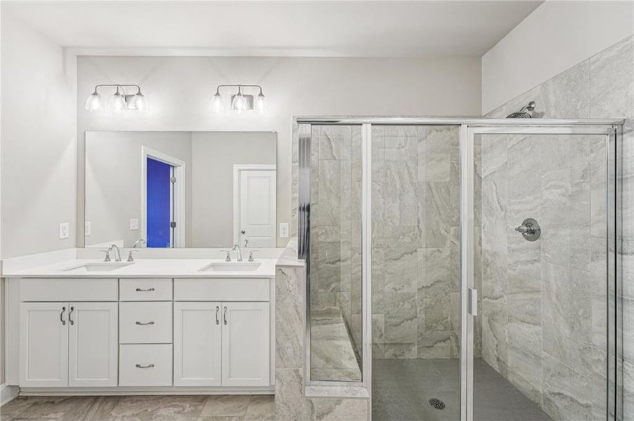 Furnished interior view inside a new home in , Canton (Image 35).