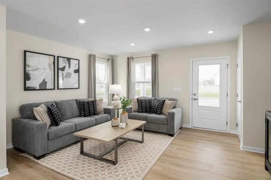 Furnished interior view inside a new home in Colonial Village, Edenton (Image 9).