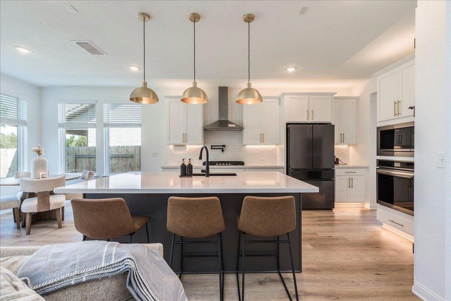 Furnished interior view inside a new home in , Kyle (Image 14).