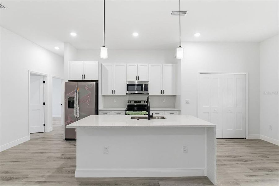 Furnished interior view inside a new home in , Ocala (Image 9). Furnished interior view inside a new home in , Ocala (Image 9).