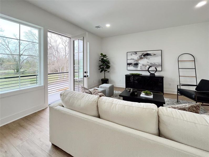 Living Area Balcony