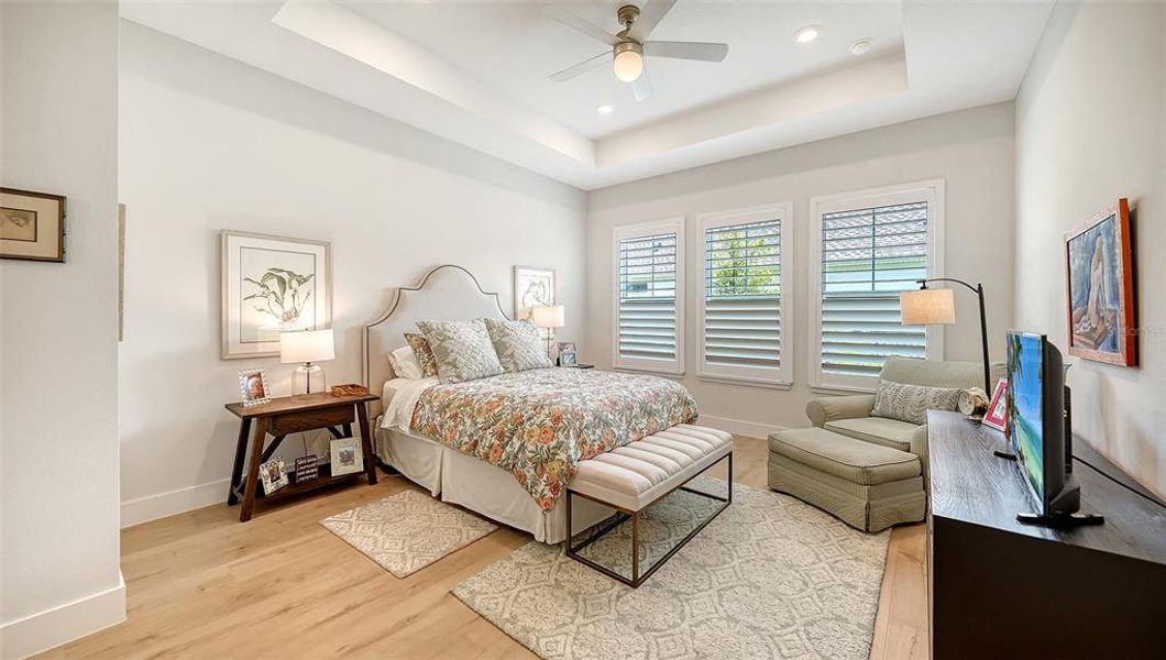 Furnished interior view inside a new home in Emerald Landing at Waterside at Lakewood Ranch – Lake Series, Sarasota (Image 51).