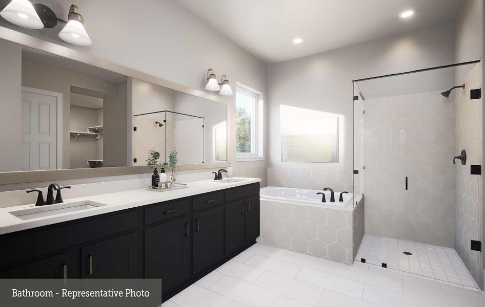 Owner's Bath - Representative Photo Owner's Bath - Representative Photo