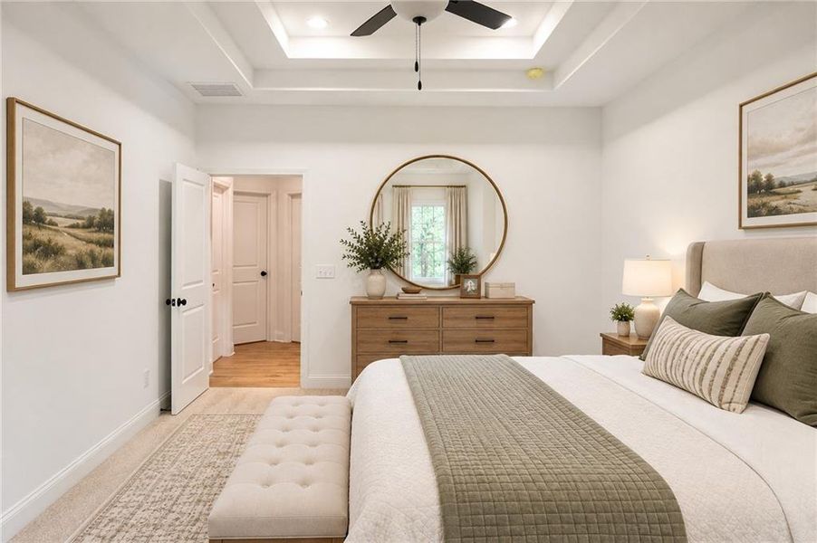 Furnished interior view inside a new home in , Villa Rica (Image 13).