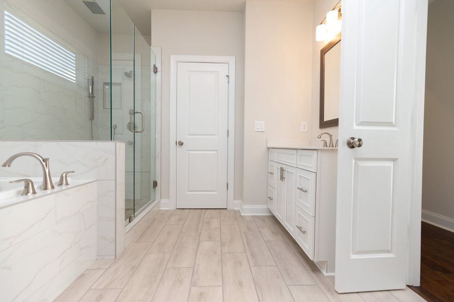Representative furnished interior of a home built from the The Kincaid by The Providence Group in Waterhaven, Cumming (Image 19).