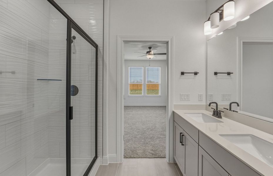 Furnished interior view inside a new home in Lagos, Manor (Image 6).