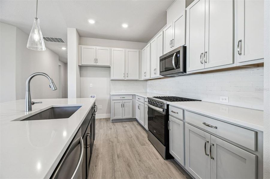 Furnished interior view inside a new home in Waterset Tradition Series, Apollo Beach (Image 11).