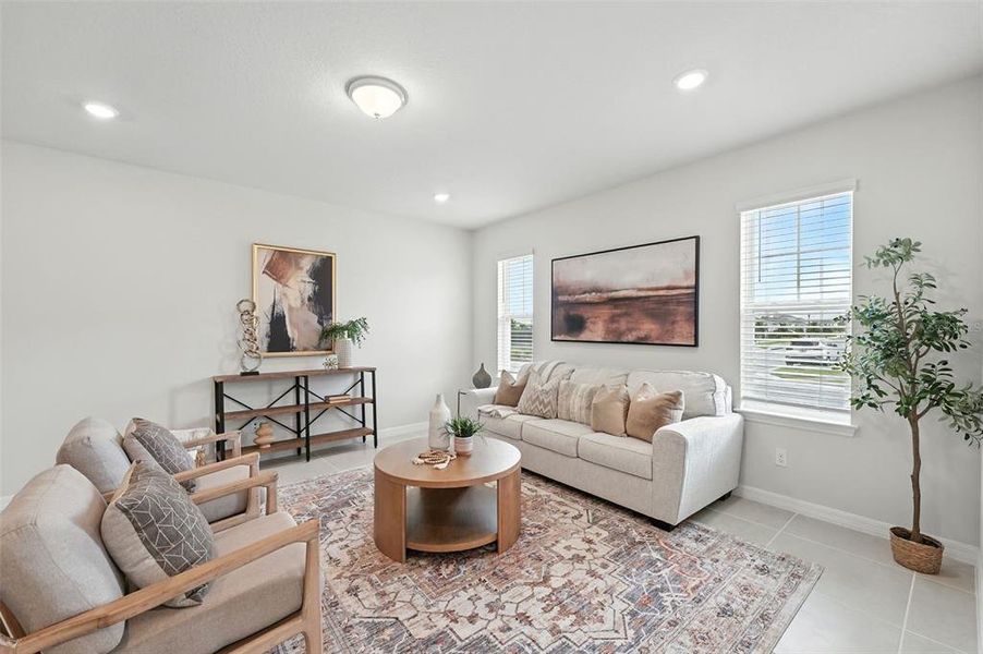 Furnished interior view inside a new home in Amelia Groves, St. Cloud (Image 6). Furnished interior view inside a new home in Amelia Groves, St. Cloud (Image 6).