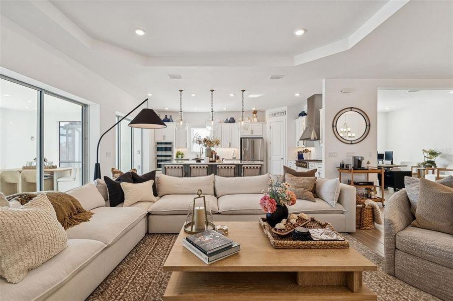 Furnished interior view inside a new home in , Wesley Chapel (Image 10). Furnished interior view inside a new home in , Wesley Chapel (Image 10).