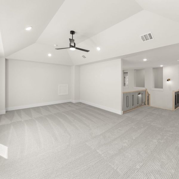 Spacious, unfurnished interior of a new home in StarView, Prosper (Image 84).