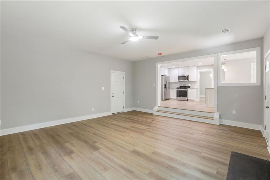 Spacious, unfurnished interior of a new home in , Lithonia (Image 24). Spacious, unfurnished interior of a new home in , Lithonia (Image 24).