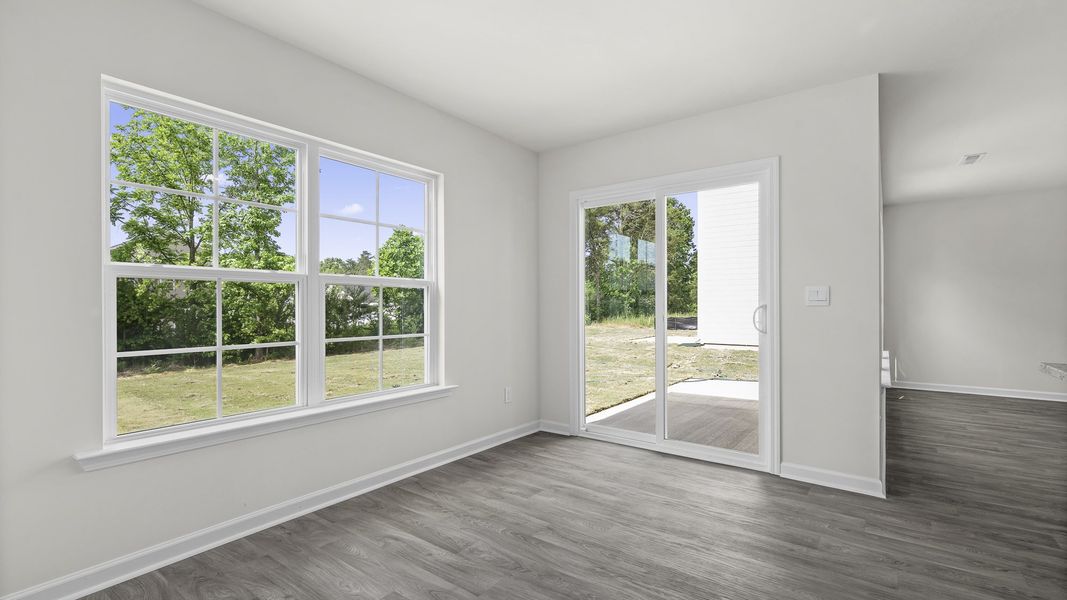 Spacious, unfurnished interior of a new home in Fishel Village, Winston-Salem (Image 11). Spacious, unfurnished interior of a new home in Fishel Village, Winston-Salem (Image 11).