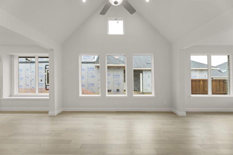 Spacious, unfurnished interior of a new home in La Terra at Uptown Celina, Celina (Image 11).