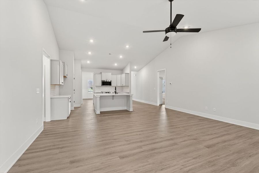 Spacious, unfurnished interior of a new home in Crystal Village, Albemarle (Image 12).