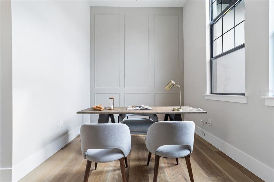 Furnished interior view inside a new home in Bella Collina, Montverde (Image 52). Furnished interior view inside a new home in Bella Collina, Montverde (Image 52).