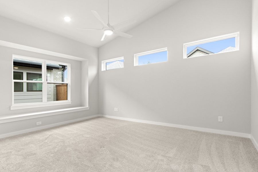 Spacious, unfurnished interior of a new home in Willow Grove Single-Family Homes, Melissa (Image 39). Spacious, unfurnished interior of a new home in Willow Grove Single-Family Homes, Melissa (Image 39).