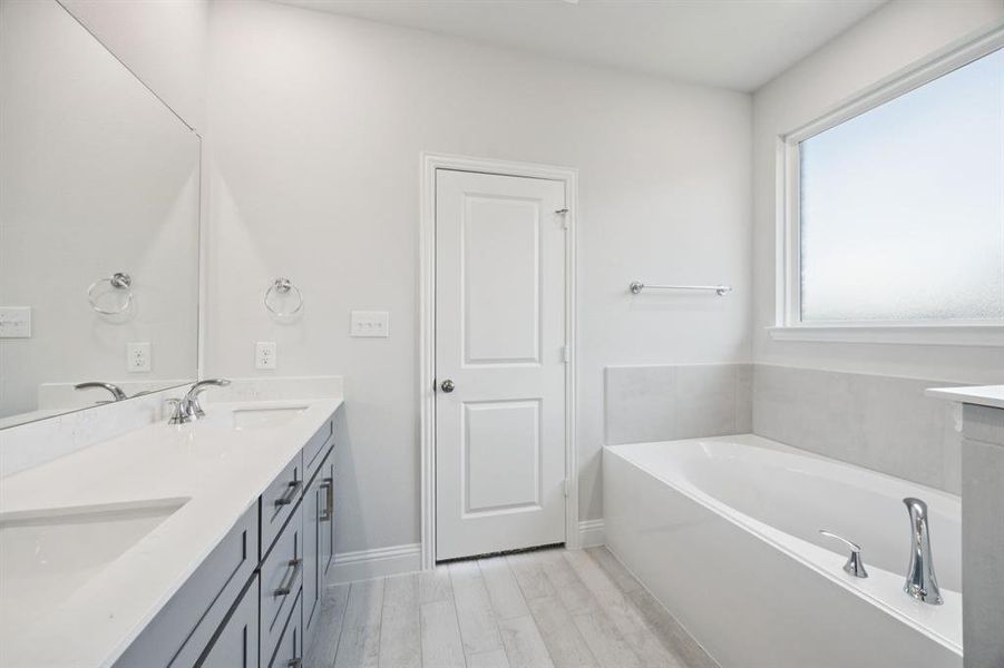 Furnished interior view inside a new home in Santorini, Seagoville (Image 8).