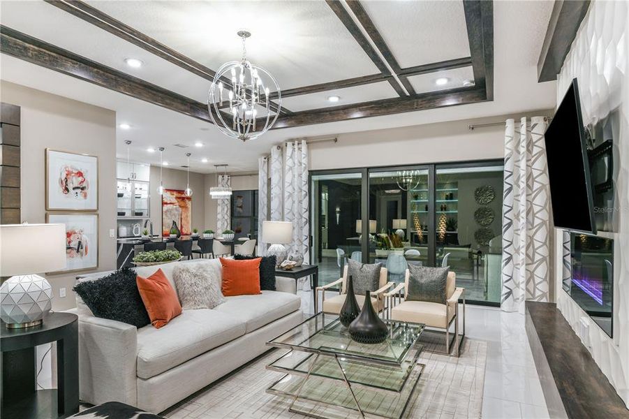 Furnished interior view inside a new home in Cresswind Lakewood Ranch, Lakewood Ranch (Image 24).