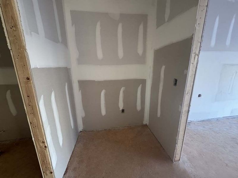 Mud Room Construction Progress