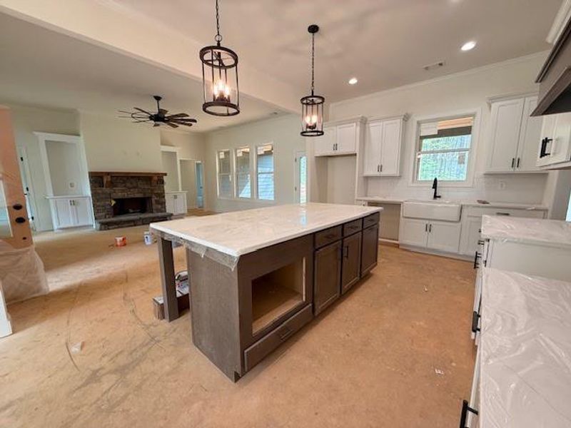 Furnished interior view inside a new home in , Temple (Image 8).