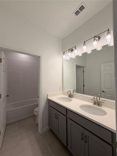 Furnished interior view inside a new home in Trinity Place, St. Cloud (Image 6). Furnished interior view inside a new home in Trinity Place, St. Cloud (Image 6).