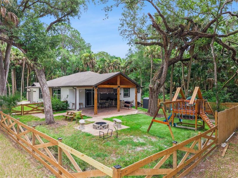 Exterior details and patio area of a home in , Debary (Image 31). Exterior details and patio area of a home in , Debary (Image 31).