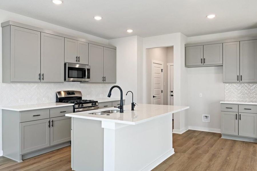Furnished interior view inside a new home in , Georgetown (Image 8).