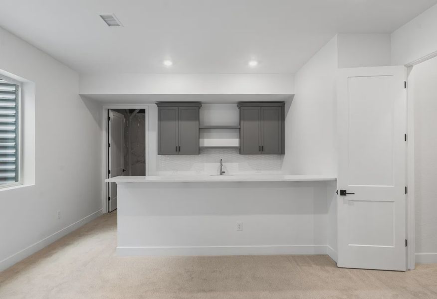 Homesite 44 Wet Bar at Finished Basement - 8 of 9 Homesite 44 Wet Bar at Finished Basement - 8 of 9