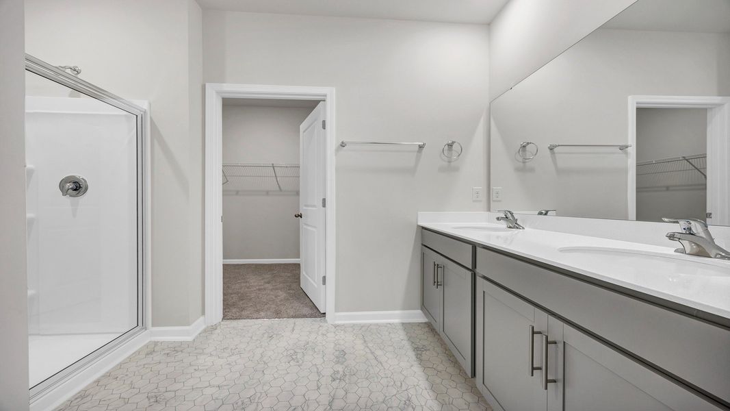 Furnished interior view inside a new home in Meadowview Plantation, Sumter (Image 7).