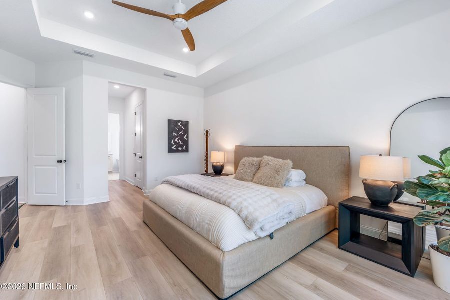 Furnished interior view inside a new home in Palm Crest at Seabrook, Ponte Vedra (Image 8). Furnished interior view inside a new home in Palm Crest at Seabrook, Ponte Vedra (Image 8).